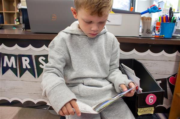 boy reading 